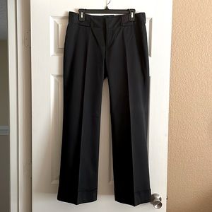 Banana Republic wide leg black pants
